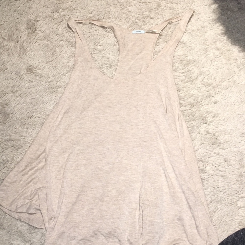 Anthropologie razed back tank